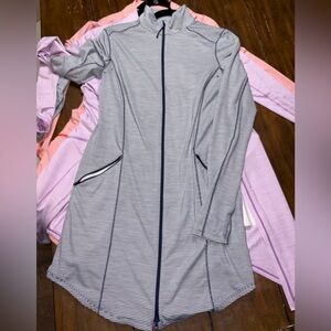 Duluth Trading Company Pier Genius Tunic Full Zip Jacket